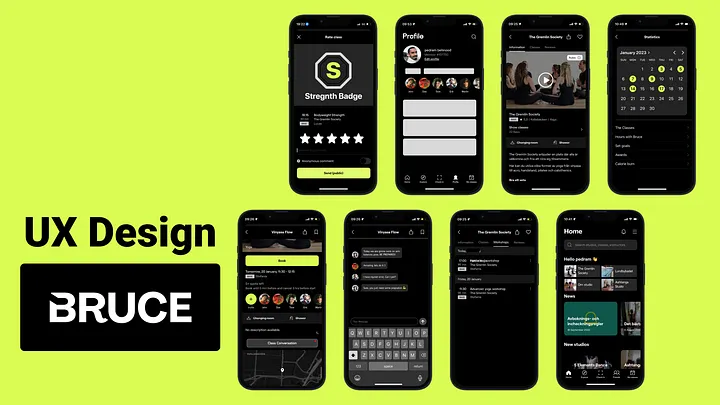 Bruce app case study hero image